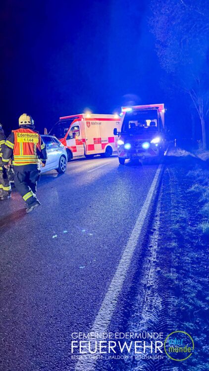 Verkehrsunfall in Edermünde Besse